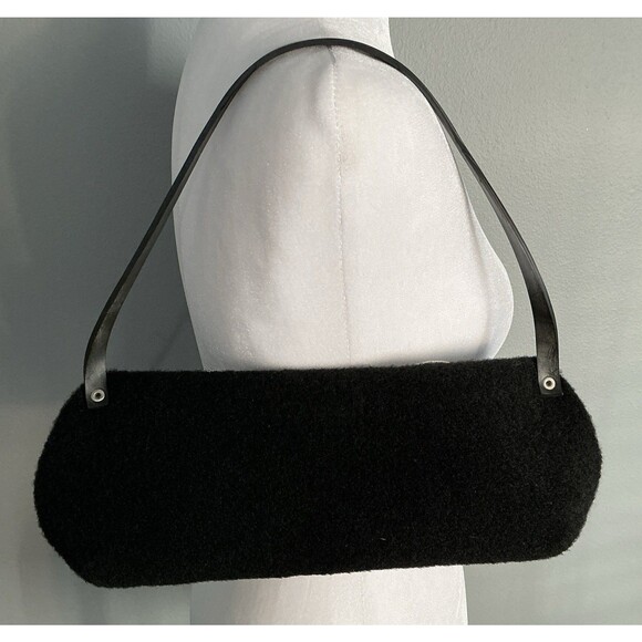 Vacide Erda Zimic Felt Purse Bag Hand Made In Peru - Picture 3 of 6